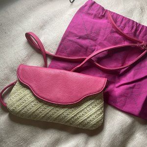 Cornelia Guest G60743# sling bag purse pink/tan women's